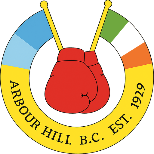 Arbour Hill Boxing Club crest, established 1929